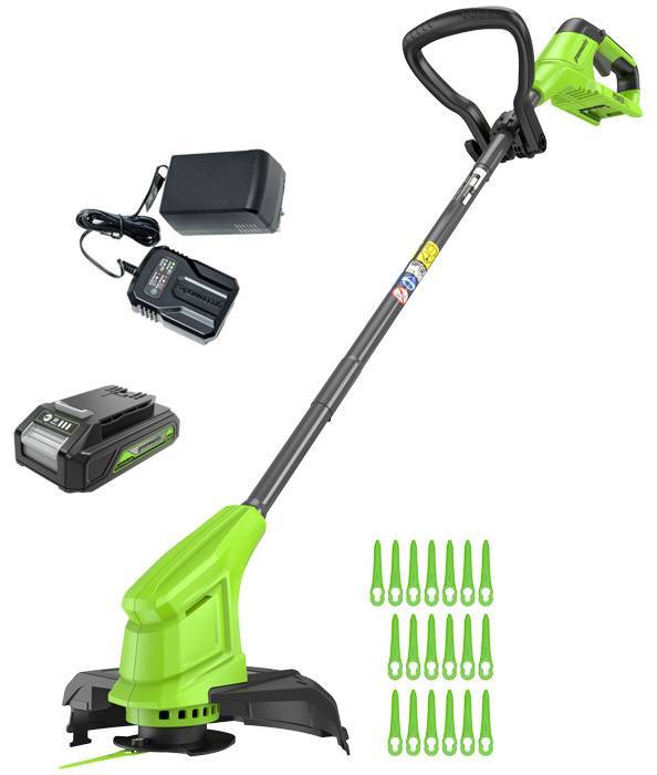 Коса аккумуляторная Greenworks G24LT251