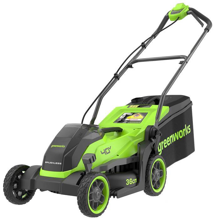 Газонокосилка аккумуляторная Greenworks GD40LM361