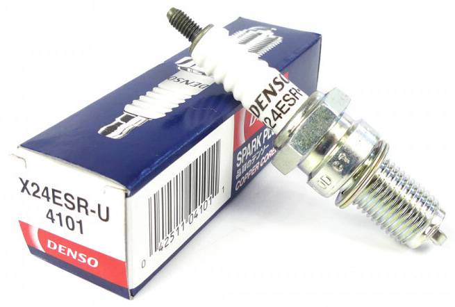 Свеча зажигания DENSO X24ESR-U (аналог NGK DR8EA)