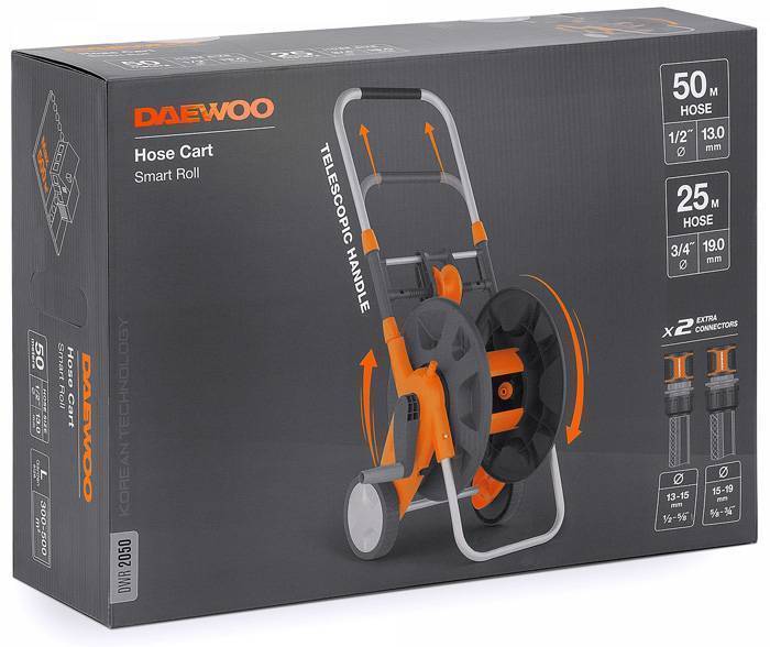 Тележка для шланга 50м DAEWOO DWR 2050