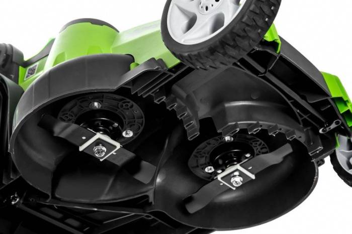 Газонокосилка аккумуляторная Greenworks G40LM49DB