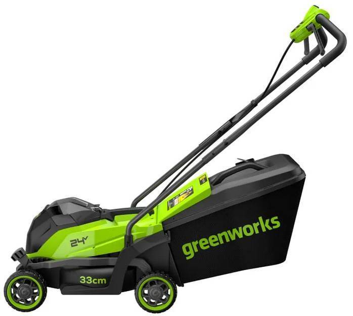 Газонокосилка аккумуляторная Greenworks GD24LM331
