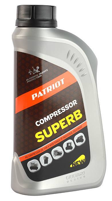 Смазка компрессорная 1 л. COMPRESSOR OIL PATRIOT