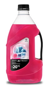 Жидкость стеклоомывающая «Antifrost -20» fruit bubbles, 4 л. GRASS