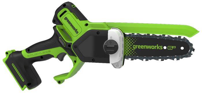 Пила аккумуляторная Greenworks GD24CS15