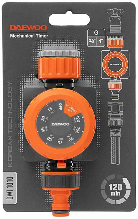 Таймер механический 3/4", 1" DAEWOO DWT 1010