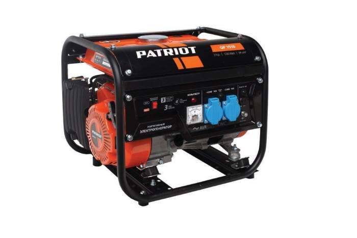 Бензогенератор PATRIOT GP 1510
