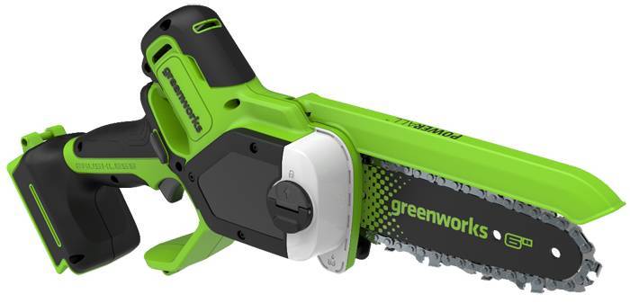 Пила аккумуляторная Greenworks GD24CS15