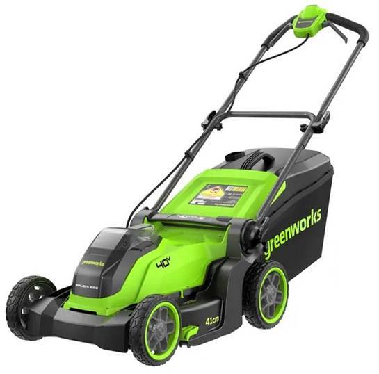 Газонокосилка аккумуляторная Greenworks GD40LM411