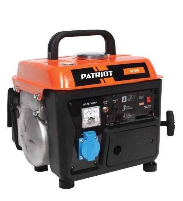 Бензогенератор PATRIOT GP 910