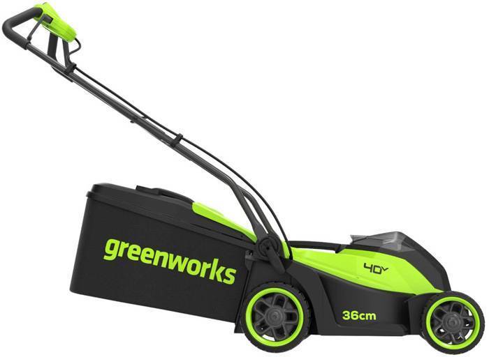 Газонокосилка аккумуляторная Greenworks GD40LM361