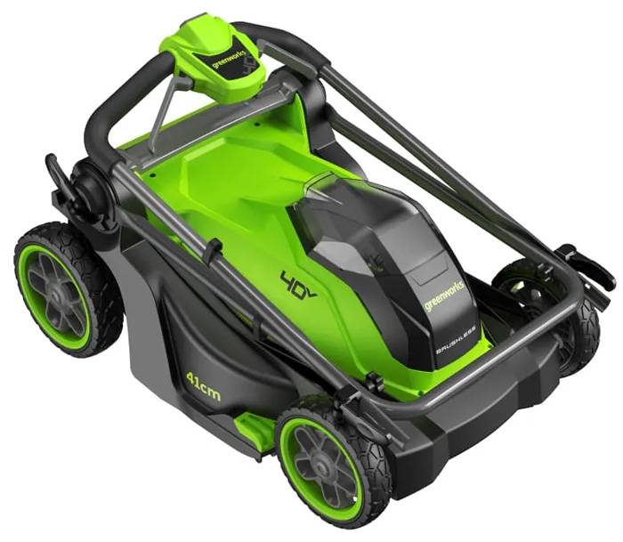 Газонокосилка аккумуляторная Greenworks GD40LM411
